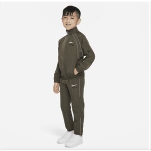 NWT Nike Kids' Olive Green Warm Up Tracksuit, Size 4T